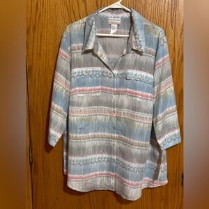 Alfred Dunner‎ women’s sz 1X new with tags blouse